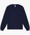 CV3511 3511 Canvas Unisex Heavyweight Long Sleeve Boxy T-Shirt Navy colour image